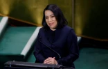 L'ancienne ministre des Affaires étrangères du Guyana, au siège de l'ONU à New York le 23 juillet 2026.