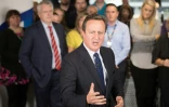 Le Premier britannique David Cameron le 15 juin  2016 à Cardiff
