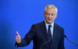 Le ministre français des Finances, Bruno Le Maire, lors d'une conférence de presse à Paris, le 1er juin 2021