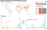 Bilan et expansion de la pandémie de Covid-19