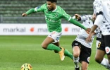 Le milieu de terrain de Saint-Etienne Mahdi Camara, lors d'un match face à Angers, le 11 décembre 2020