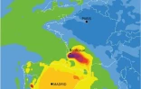 Nuage de particules après les incendies