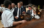 Emmanuel Macron au Sommet de l'élevage le 4 octobre 2019 à Cournon-d'Auvergne