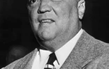 Le directeur de la police fédérale (FBI), J. Edgar Hoover, le 10 janvier 1951 à Washington