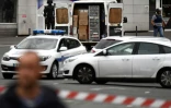 Intervention de la police lors d'une opération antiterroriste à Villejuif près de Paris, le 6 septembre 2017 