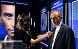 Eric Zemmour avant son débat avec Jean-Luc Mélenchon le 23 septembre 2021