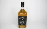 Un whisky de contrefaçon vendu en Chine sous la marque "Jack David", le 6 novembre 2018