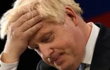 Le Premier ministre britannique Boris Johnson, le 6 octobre 2021 à Manchester en Grande-Bretagne
