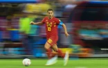 Le meneur de jeu belge Eden Hazard contre le Brésil à Kazan le 6 juillet 2018
