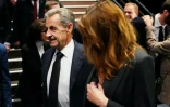 Nicolas Sarkozy à la cérémonie organisée par le Crif le 7 octobre 2024 à Paris