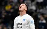 Florian Thauvin, le 6 mars 2020 lors d'un match de l'OM face Ă Amiens