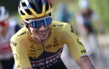 Le Slovène Primoz Roglic lors de la 21e et dernière étape du Tour de France, entre Mantes-la-Jolie et les Champs-Elysées, le 20 septembre 2020