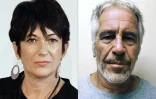 Ghislaine Maxwell en 2013 à New York et Jeffrey Epstein, détenu, en 2019