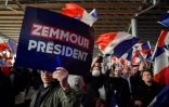 Supporters d'Eric Zemmour le 5  février 2022 à Lille