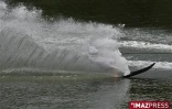Compétition de ski nautique à l'étang Saint-Paul