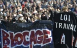 Manifestation contre la loi Travail le 3 mai 2016 à l'Assemblée nationale