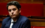 Le député Ensemble pour la République et ancien Premier ministre, Gabriel Attal, lors d'une séance de débat sur le projet de loi de finances 2025 à l'Assemblée nationale, le 23 octobre 2024 à Paris