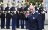 L'ex-Premier ministre Bernard Cazeneuve à l'Elysée, le 14 mai 2017 à Paris 