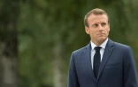 Le président français Emmanuel Macron lors de sa visite officielle à Helsinki, en Finlande, le 30 août 2018