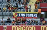 Supporters de Lens au stade Bollaert lors de la rencontre amicale contre Dijon, le 15 août 2020