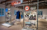 Une salle d'exposition du nouveau musée consacré aux exilés, le 25 juin 2022 à Oksbøl, au Danemark