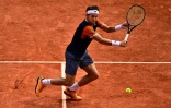 Le Norvégien Casper Ruud face au Serbe Novak Djokovic en finale de Roland-Garros, le 11 juin 2023