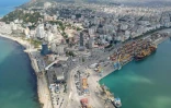Le port de Durrës en Albanie le 27 juin 2024