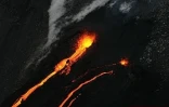 Eruption dans le Dolomieu du 27 Novembre 2008