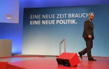 Martin Schulz, leader du parti social démocrate SPD, le 20 janvier 2018 à Bonn (Allemagne) à la veille du congrès de son parti