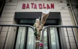Entrée au Bataclan, théâtre de l'attentat le 13 novembre 2015, le 1er novembre 2016