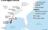 L'ouragan Delta