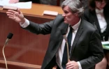 Stephane Le Foll, ministre de l'Agriculture, lors de la séance des questions au gouvernement à l'Assemblée Nationale le 9 février 2016