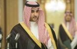 Photographie réalisée par Bandar Al-Jaloud fournie le 24 avril 2017 par le Palais royal saoudien du prince Khaled ben Salmane, à Riyad en Arabie Saoudite