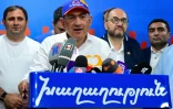 Le Premier ministre arménien Nikol Pashinyan le 8 juin 2026, à Erevan, en Arménie