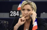 Marine Le Pen au Parlement européen, le 17 janvier 2017 à Strasbourg