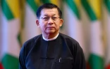 Le général Min Aung Hlaing à Naypyidaw, capitale de la Birmanie, le 28 mars 2026