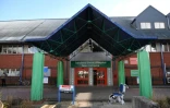 L'hôpital de Salisbury, au Royaume-Uni,  où sont soignés l'ex-agent rusee Sergueï Skripal et sa fille, le 6 mars 2018