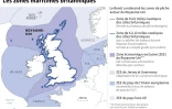 Les zones maritimes britanniques
