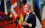 La cheffe de la diplomatie européenne Kaja Kallas à Bruxelles, le 27 janvier 2025