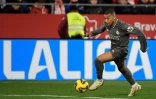 L'attaquant du Real Madrid Kylian Mbappé lors d'un match à Gérone, le 7 décembre 2024 