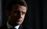 Emmanuel Macron, le 7 avril 2020, à La Courneuve 