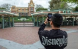 Le parc Disneyland fermé à Anaheim (Californie), le 14 mars 2020