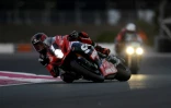 Sylvain Guintoli, un des pilotes de l'équipe Yoshimura SERT Motul, a survolé le 84e Bol d'Or sur le circuit Paul-Ricard au Castellet, le 18 septembre 2021 