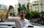 L'opposant vénézuélien Juan Guaido le 10 avril 2019 à Caracas
