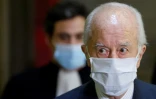 Edouard Balladur lors de son procès devant la Cour de justice de la République, le 27 janvier 2021 à Paris