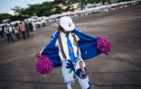 Un partisan du président camerounais Paul Biya, candidat à la présidentielle, le 5 octobre 2018 à Yaoundé