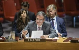 L'ambassadeur français Francois Delattre le 25 septembre 2016 au conseil de sécurité de l'Onu à New York
