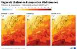 Vague de chaleur en Europe et en Méditerranée