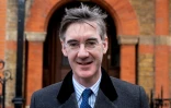 Le député conservateur Jacob Rees-Mogg, partisan d'un Brexit sans concession, le 13 mars 2019 à Londres