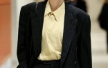 L'actrice française Adèle Haenel arrive au palais de justice de Paris, le 10 décembre 2024